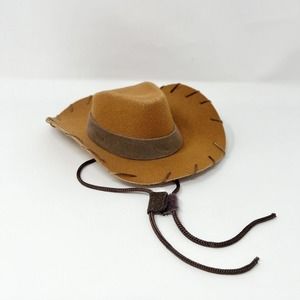 BUILD A BEAR Toy Story Woody Outfit Costume Hat ONLY Cowboy Disney Pixar